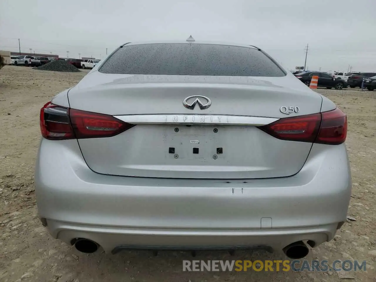 6 Photograph of a damaged car JN1EV7AP6KM515563 INFINITI Q50 2019