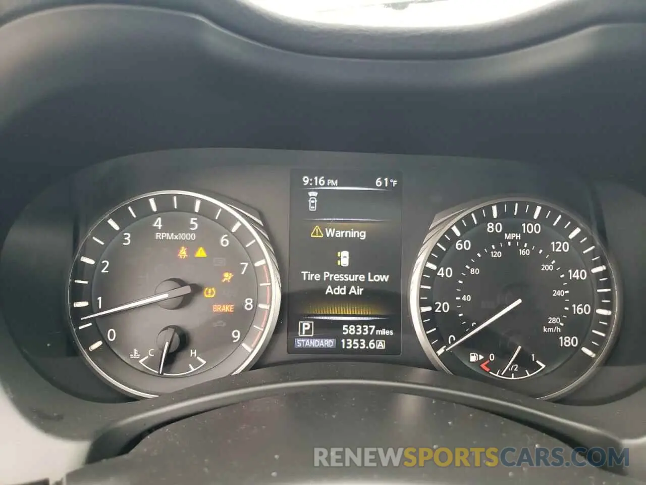 9 Photograph of a damaged car JN1EV7AP6KM516177 INFINITI Q50 2019