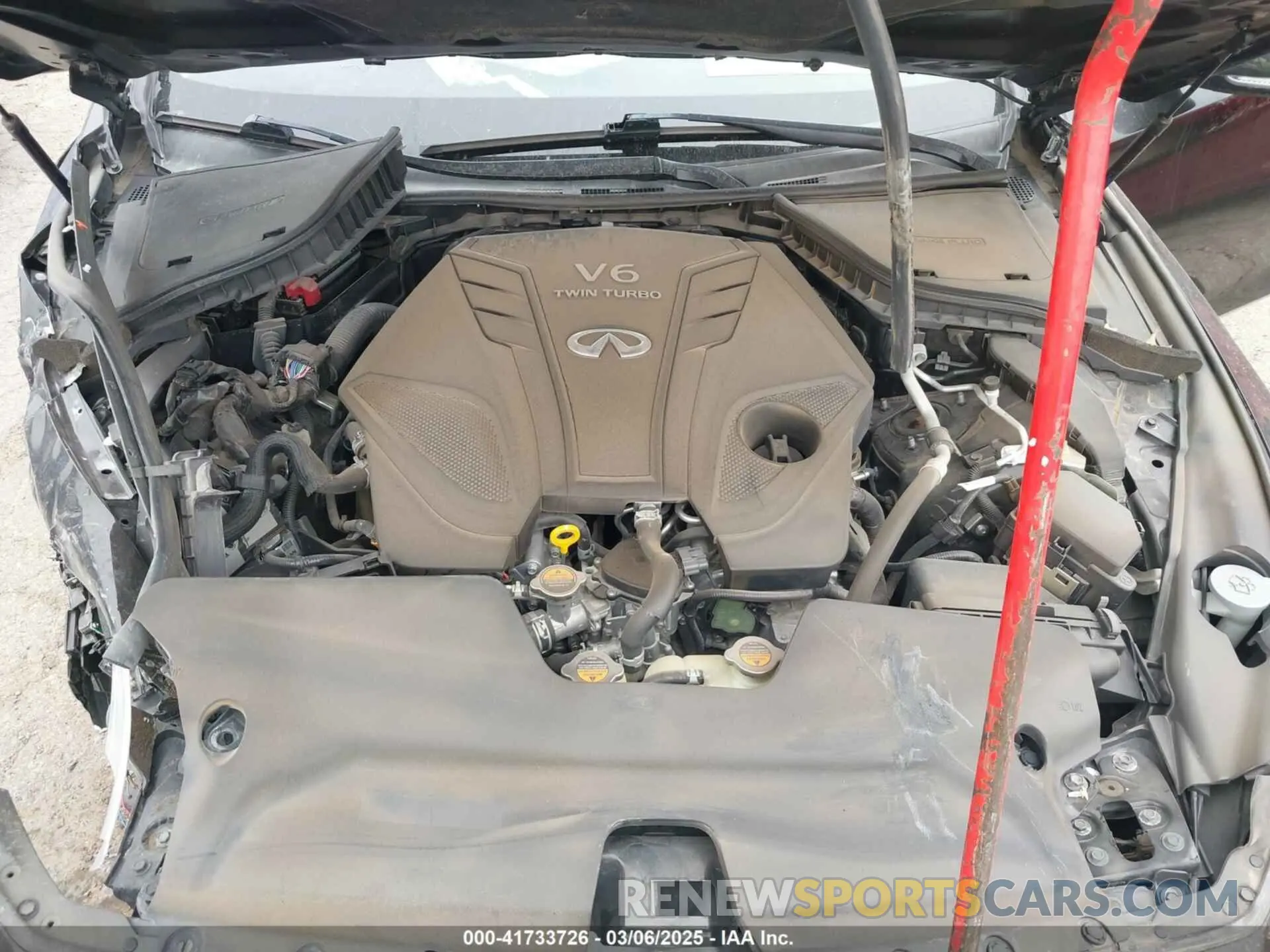 10 Photograph of a damaged car JN1EV7AP6KM540706 INFINITI Q50 2019