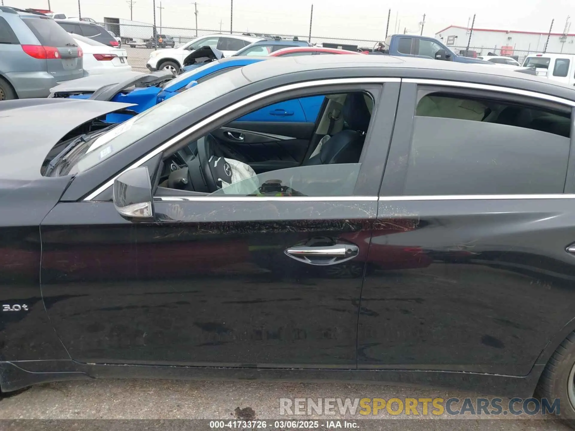 13 Photograph of a damaged car JN1EV7AP6KM540706 INFINITI Q50 2019