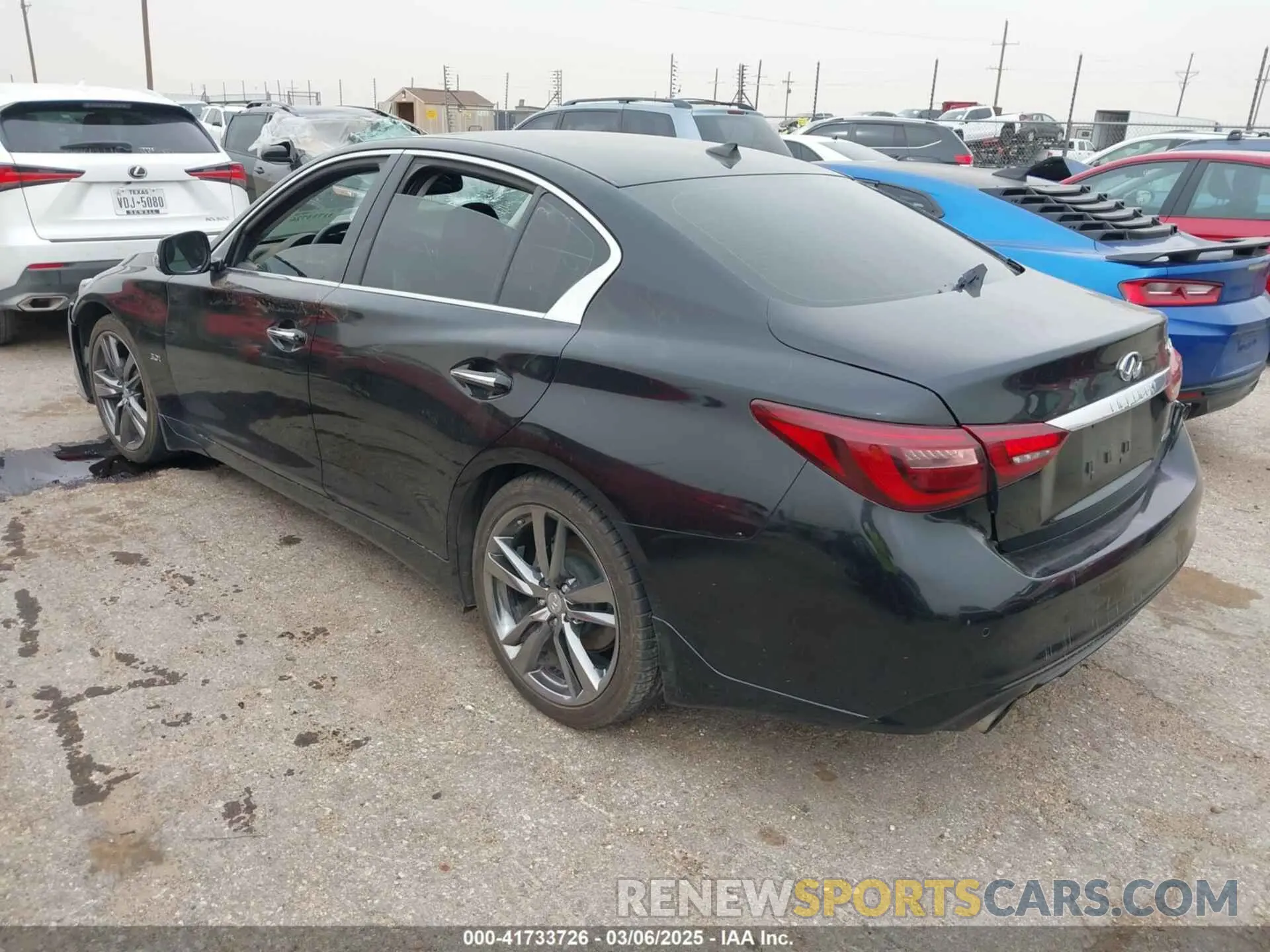 3 Photograph of a damaged car JN1EV7AP6KM540706 INFINITI Q50 2019