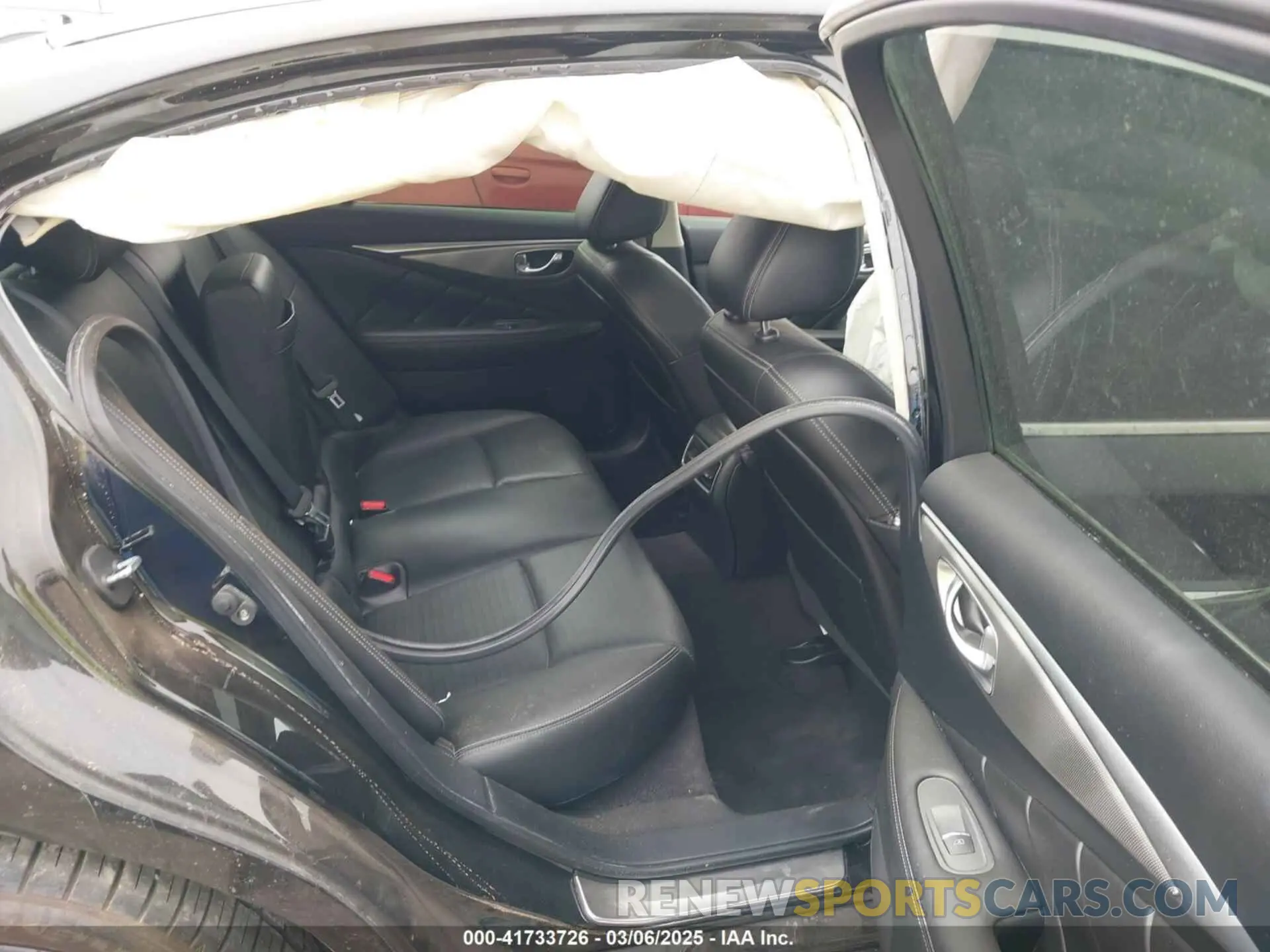 8 Photograph of a damaged car JN1EV7AP6KM540706 INFINITI Q50 2019