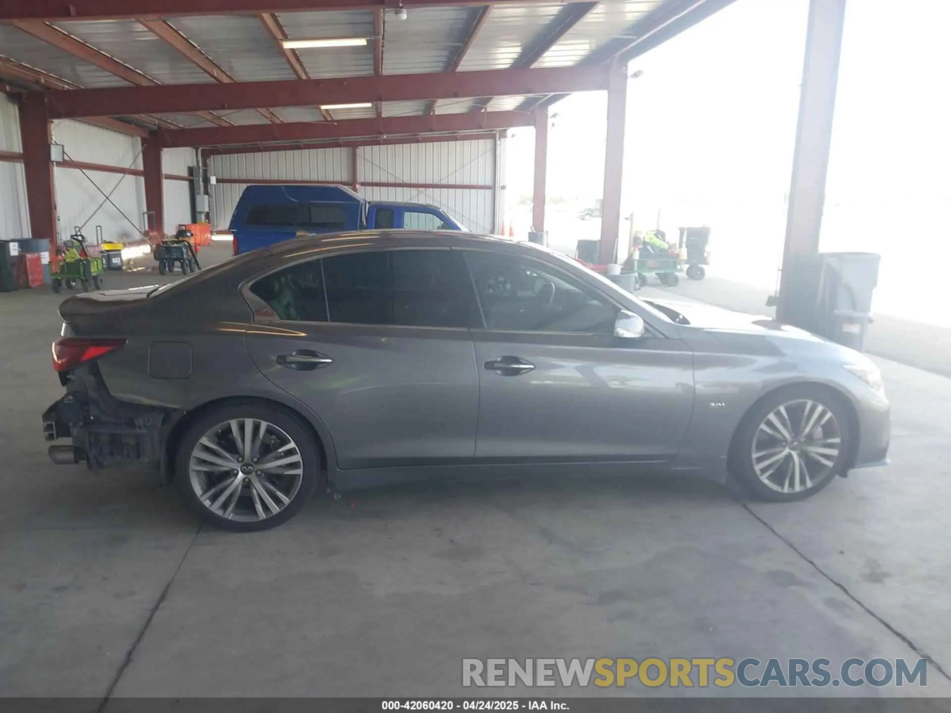 14 Photograph of a damaged car JN1EV7AP6KM541659 INFINITI Q50 2019