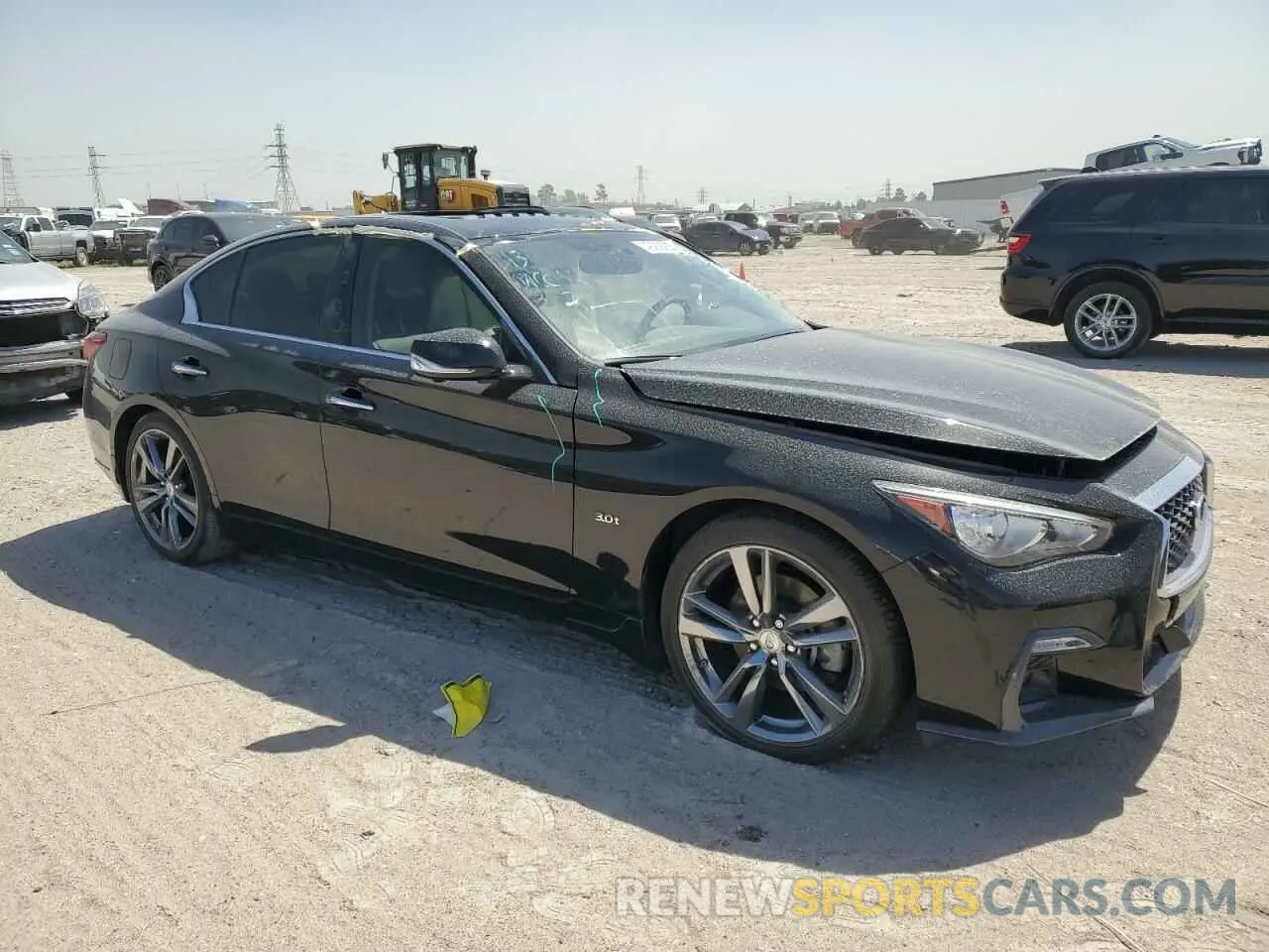 4 Photograph of a damaged car JN1EV7AP6KM542486 INFINITI Q50 2019