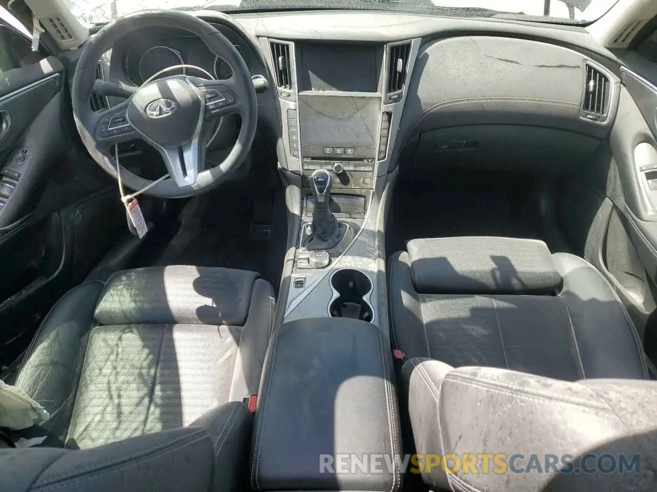 8 Photograph of a damaged car JN1EV7AP6KM542486 INFINITI Q50 2019