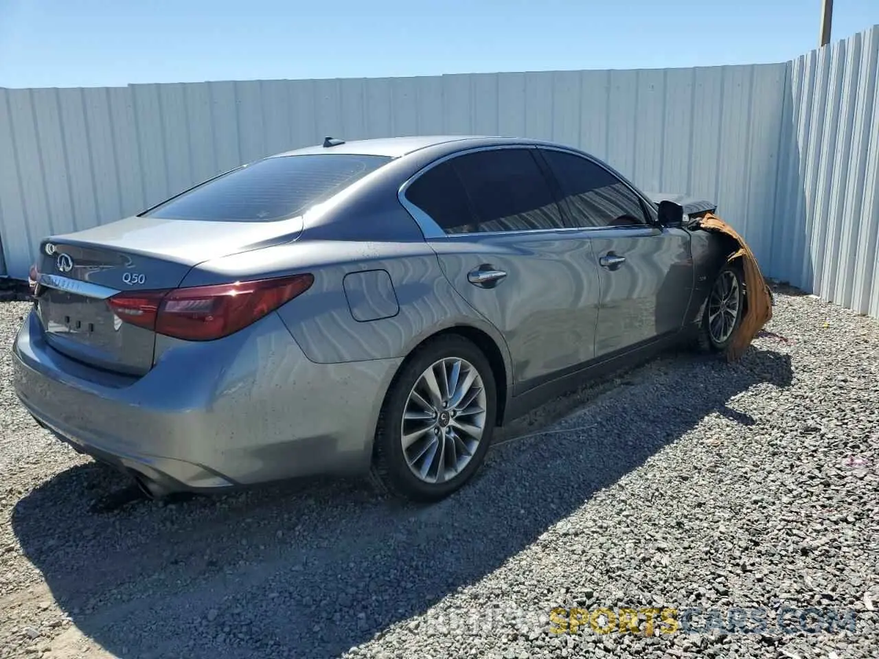 3 Photograph of a damaged car JN1EV7AP6KM543685 INFINITI Q50 2019