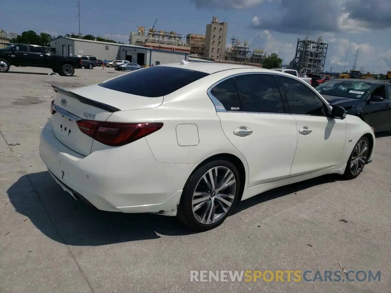 3 Photograph of a damaged car JN1EV7AP7KM514843 INFINITI Q50 2019