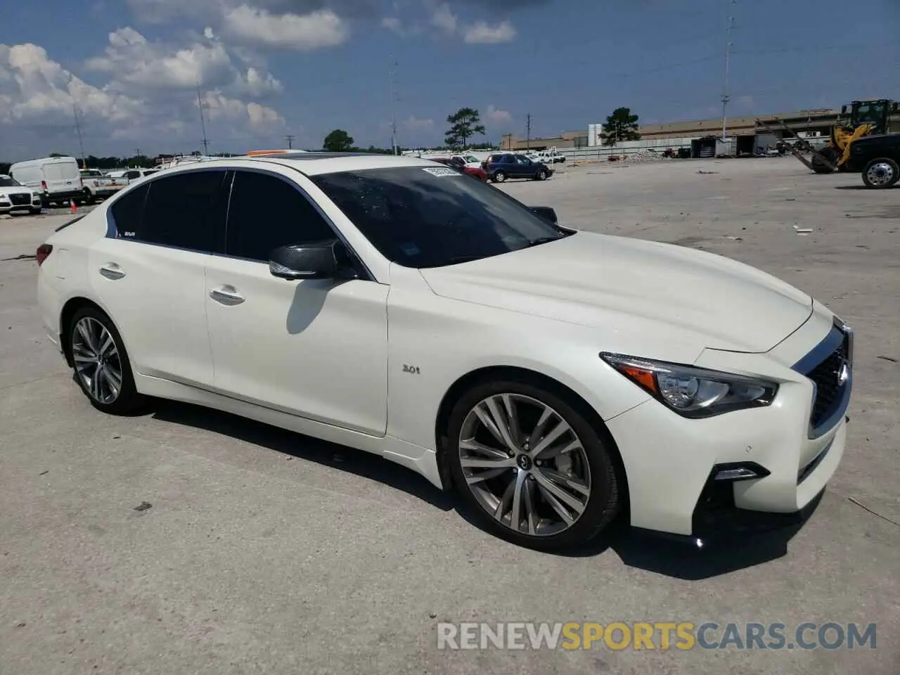 4 Photograph of a damaged car JN1EV7AP7KM514843 INFINITI Q50 2019