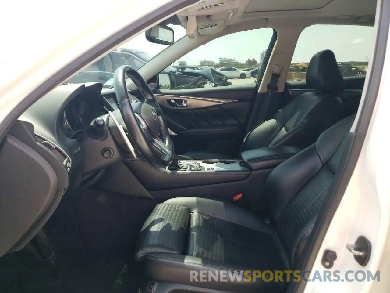 7 Photograph of a damaged car JN1EV7AP7KM514843 INFINITI Q50 2019