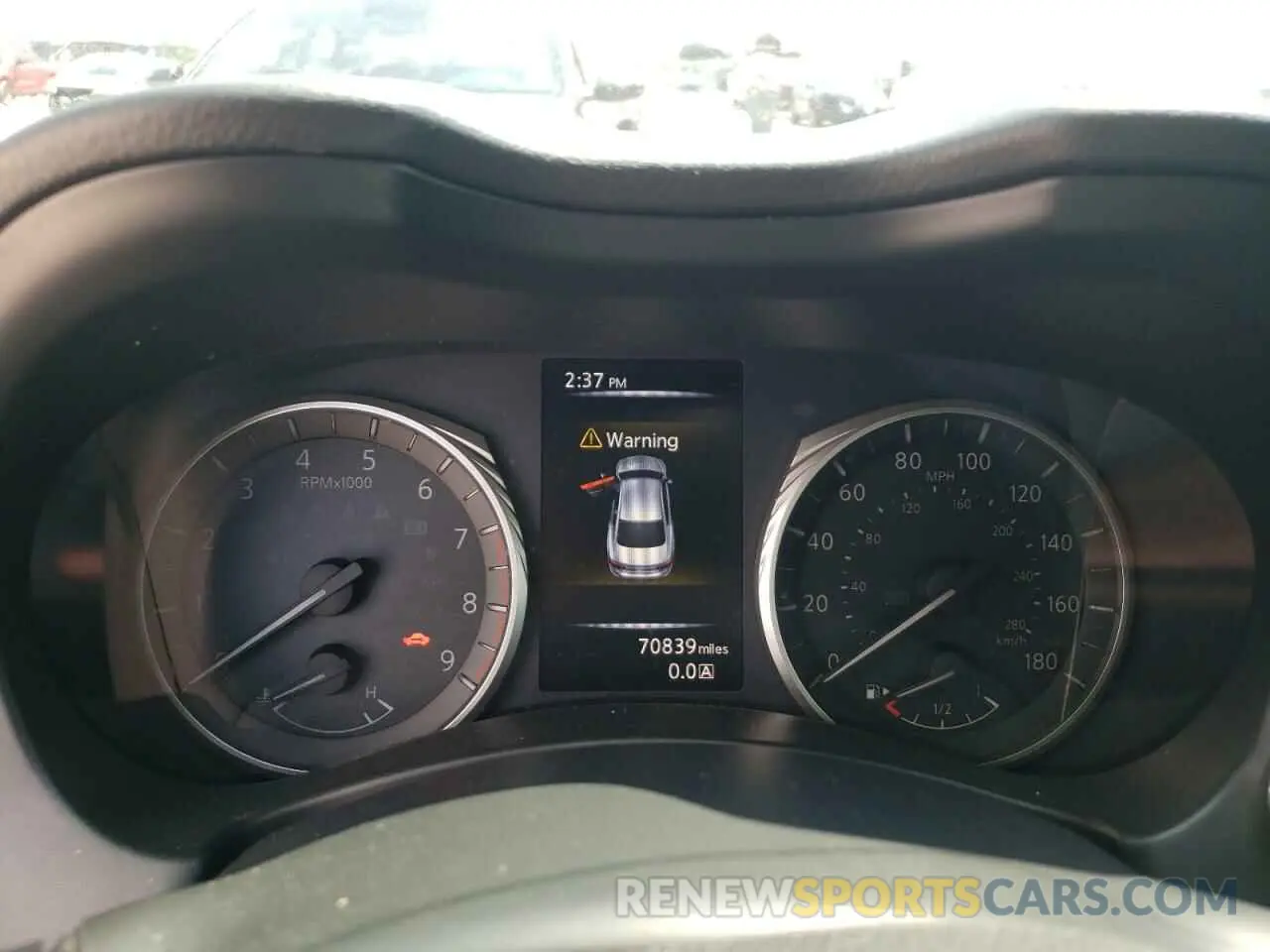 9 Photograph of a damaged car JN1EV7AP7KM514843 INFINITI Q50 2019