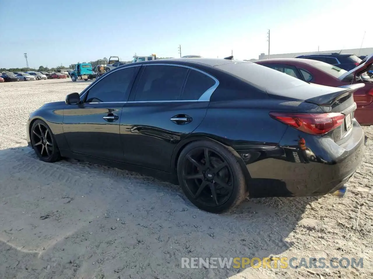 2 Photograph of a damaged car JN1EV7AP7KM515670 INFINITI Q50 2019