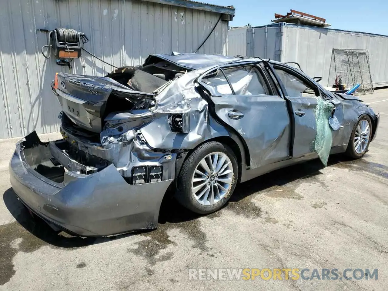 3 Photograph of a damaged car JN1EV7AP7KM517239 INFINITI Q50 2019