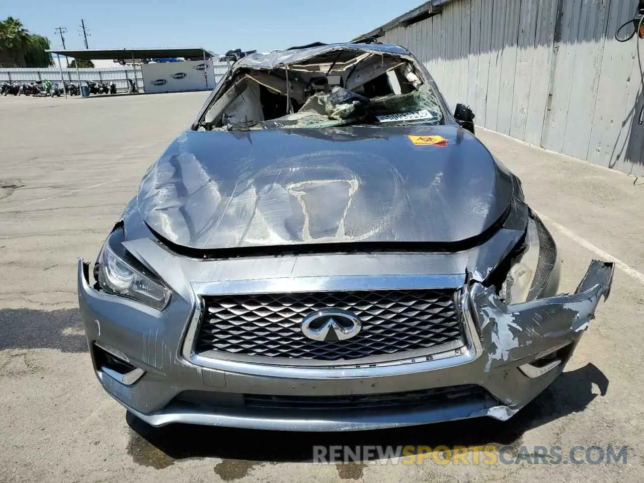 5 Photograph of a damaged car JN1EV7AP7KM517239 INFINITI Q50 2019