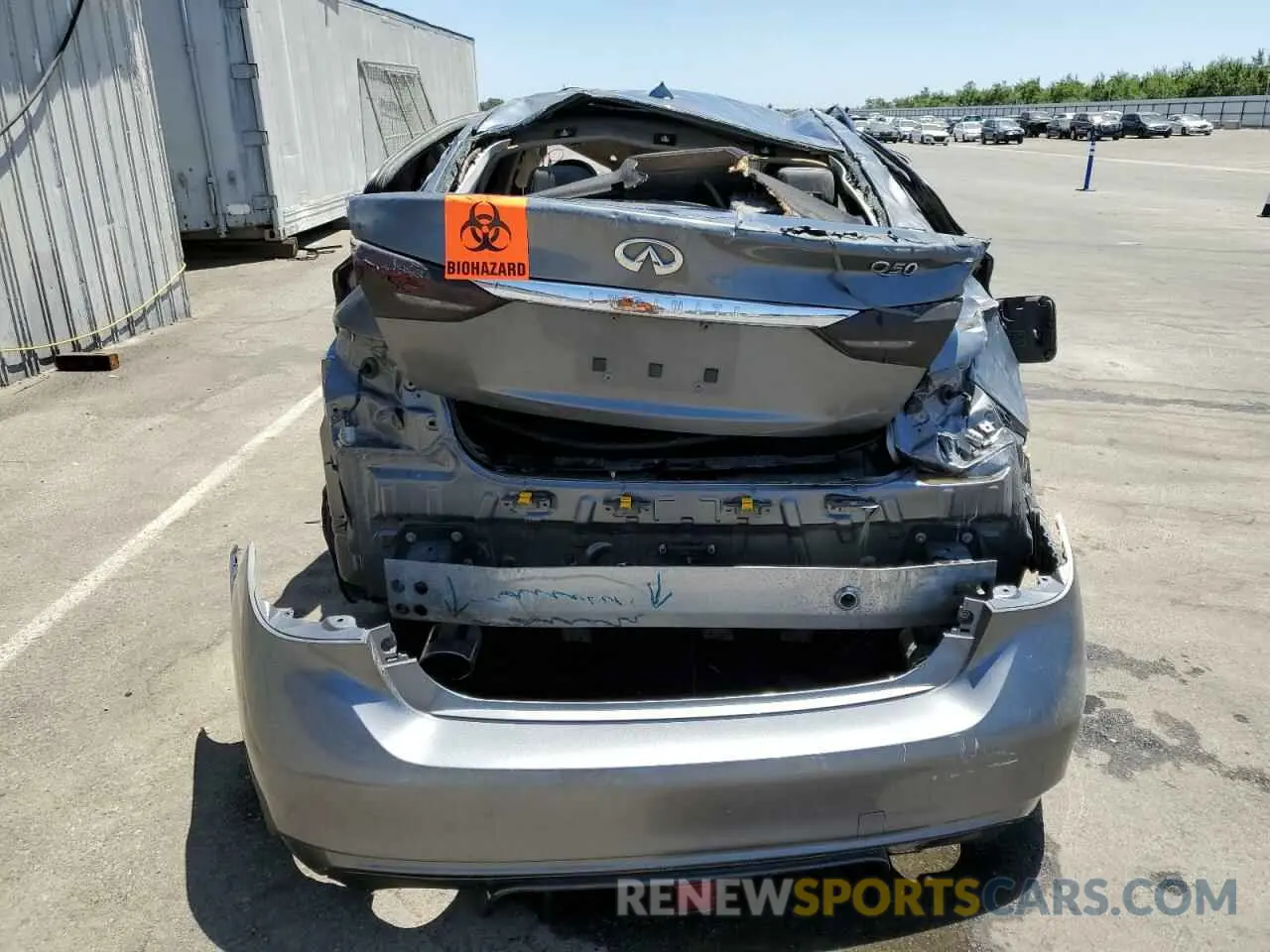 6 Photograph of a damaged car JN1EV7AP7KM517239 INFINITI Q50 2019
