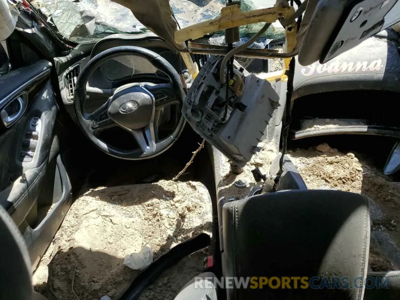 8 Photograph of a damaged car JN1EV7AP7KM517239 INFINITI Q50 2019