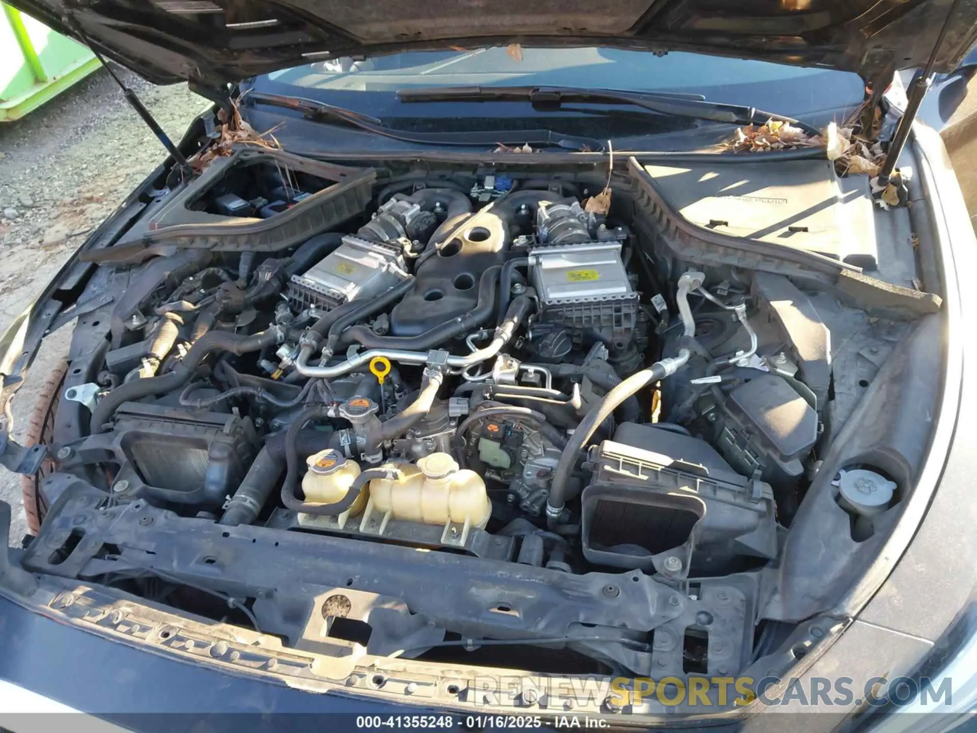 10 Photograph of a damaged car JN1EV7AP7KM518181 INFINITI Q50 2019