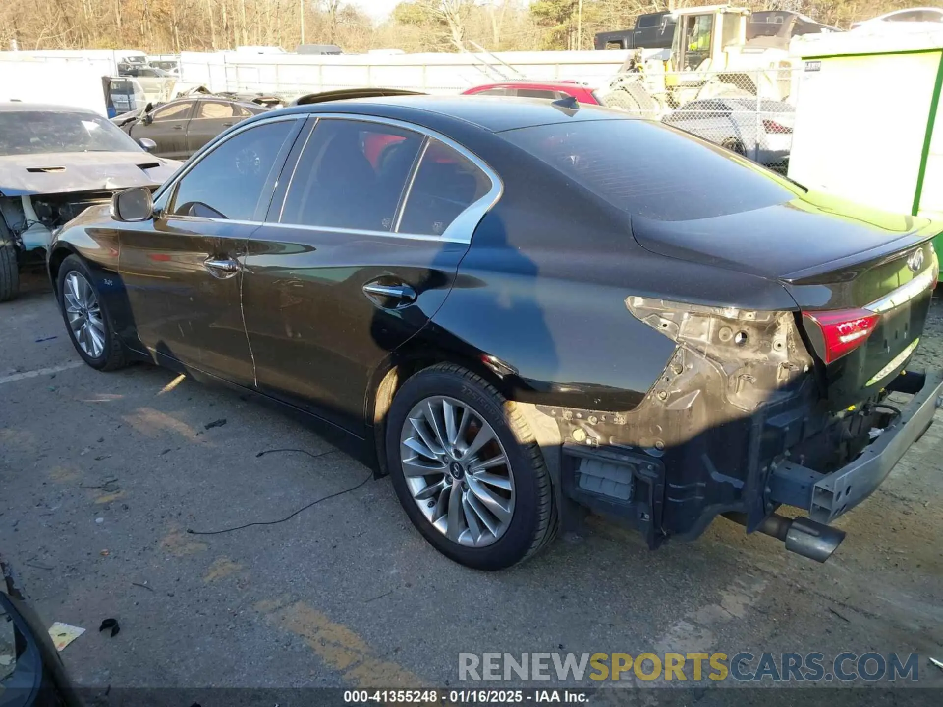 3 Photograph of a damaged car JN1EV7AP7KM518181 INFINITI Q50 2019