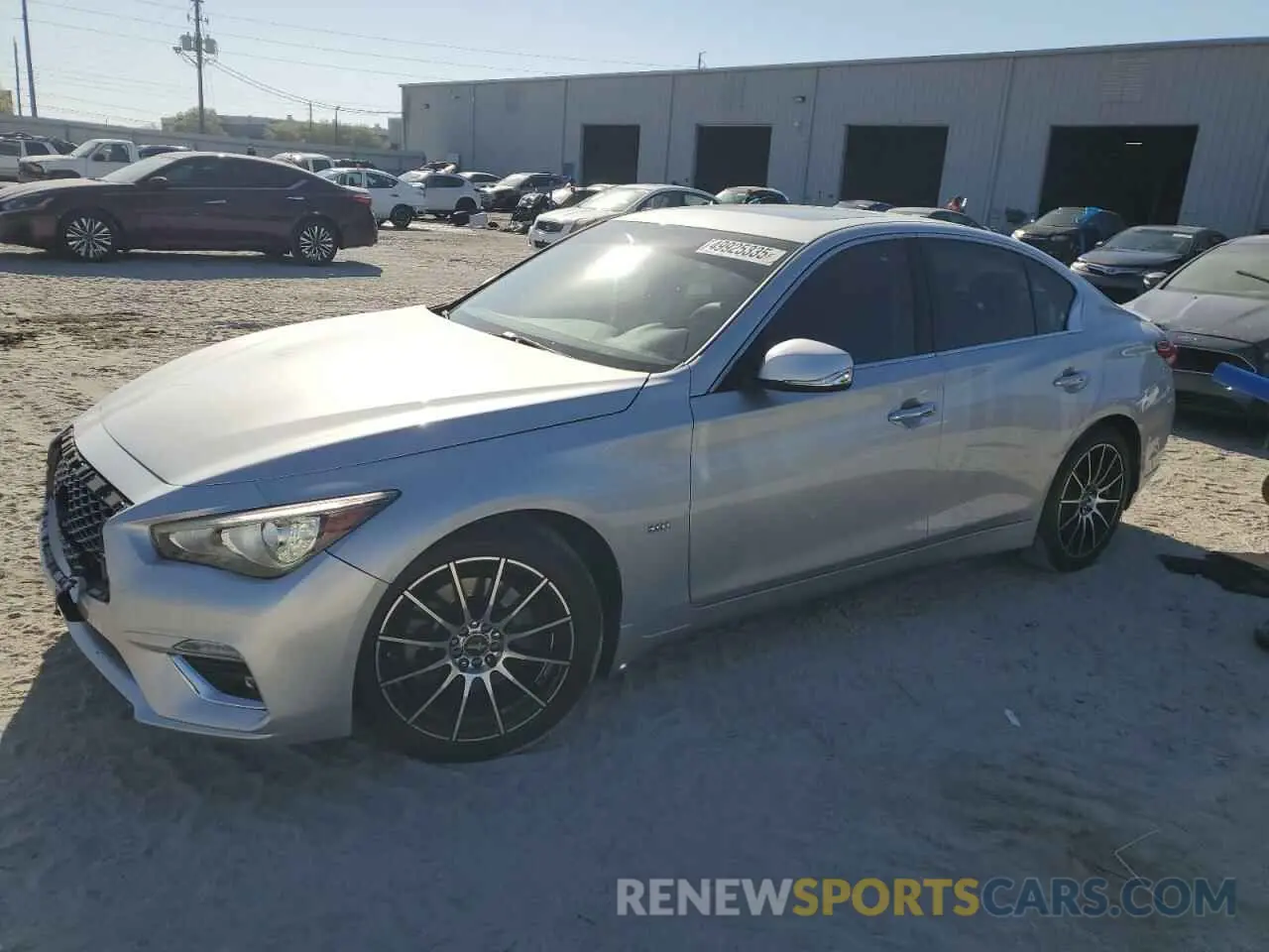 1 Photograph of a damaged car JN1EV7AP7KM518388 INFINITI Q50 2019