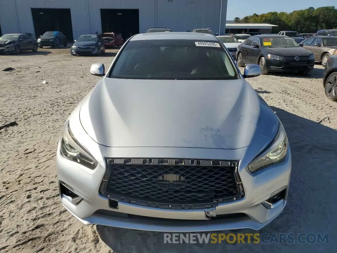 5 Photograph of a damaged car JN1EV7AP7KM518388 INFINITI Q50 2019