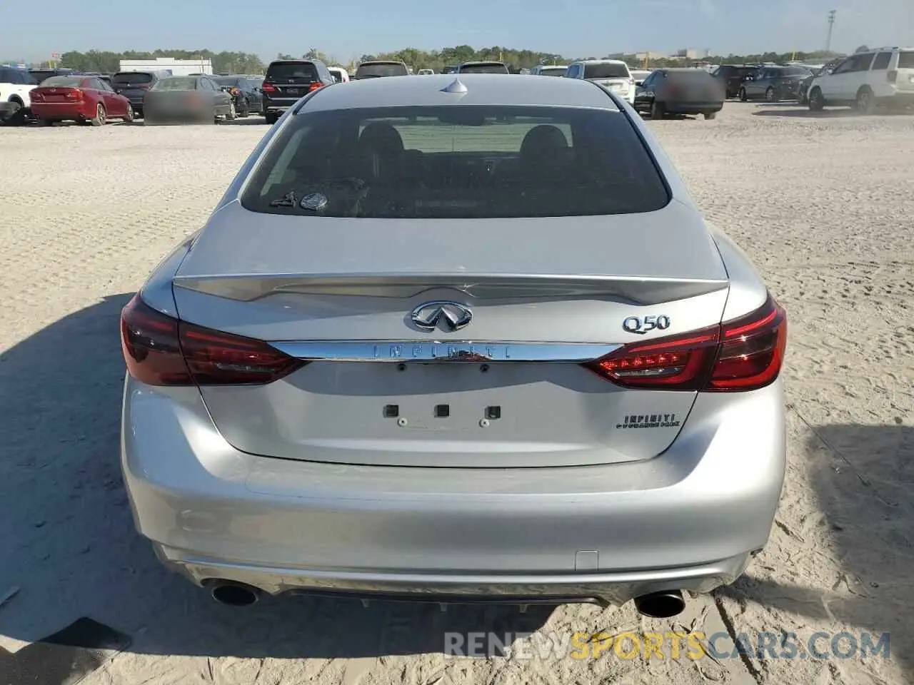 6 Photograph of a damaged car JN1EV7AP7KM518388 INFINITI Q50 2019