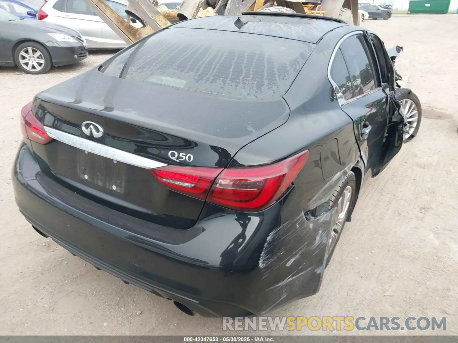 4 Photograph of a damaged car JN1EV7AP7KM519119 INFINITI Q50 2019