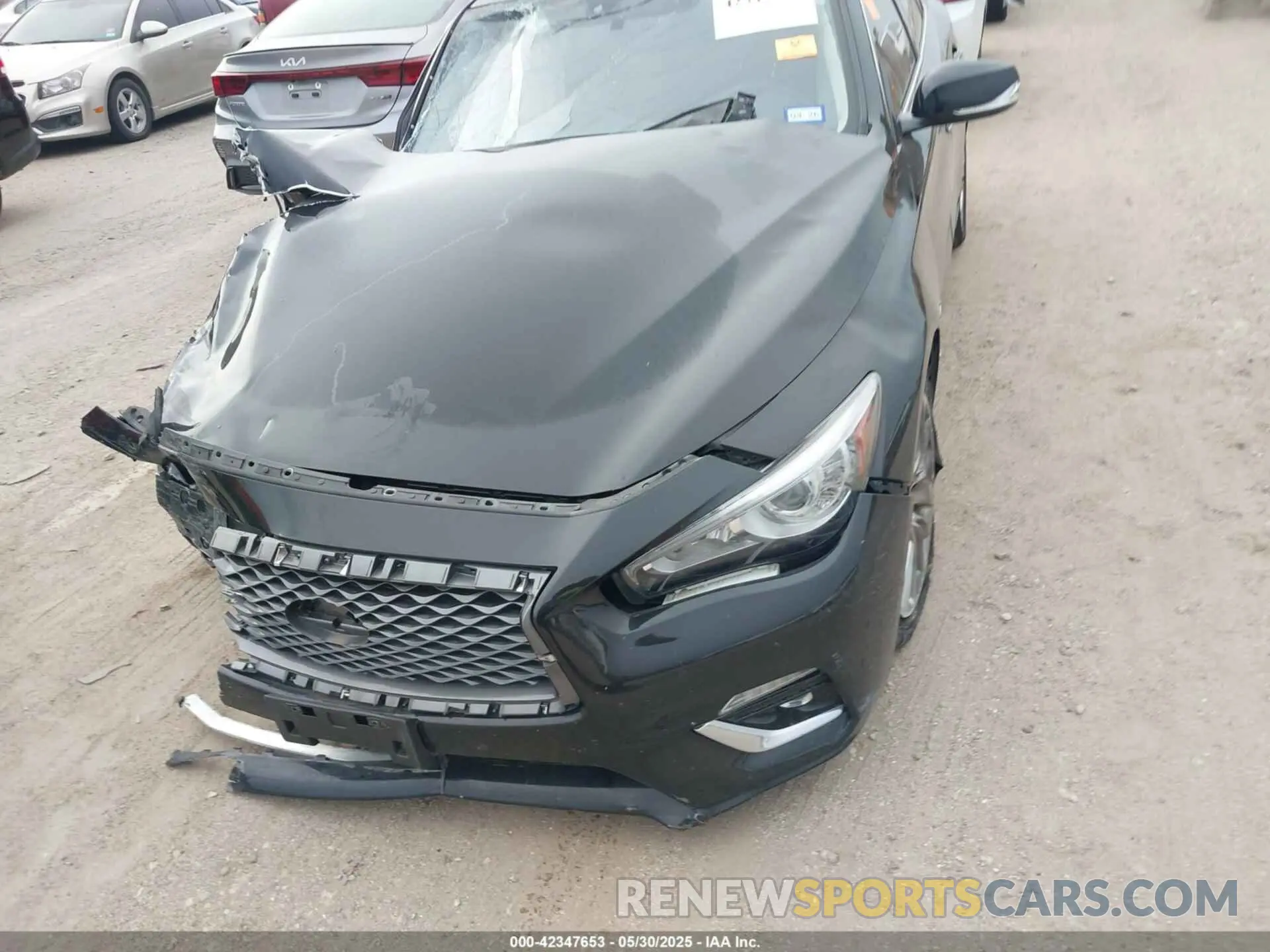 6 Photograph of a damaged car JN1EV7AP7KM519119 INFINITI Q50 2019