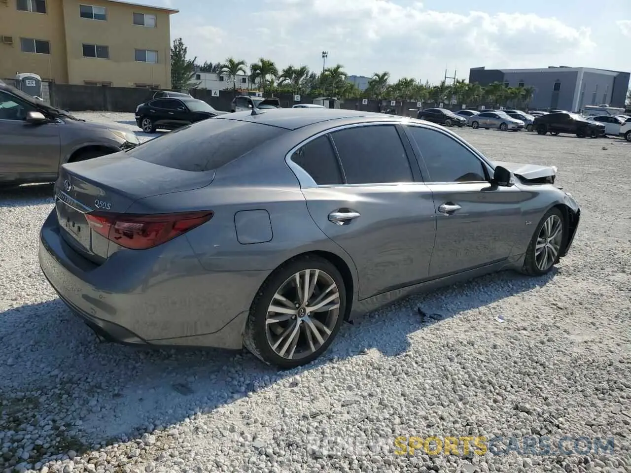 3 Photograph of a damaged car JN1EV7AP7KM519508 INFINITI Q50 2019