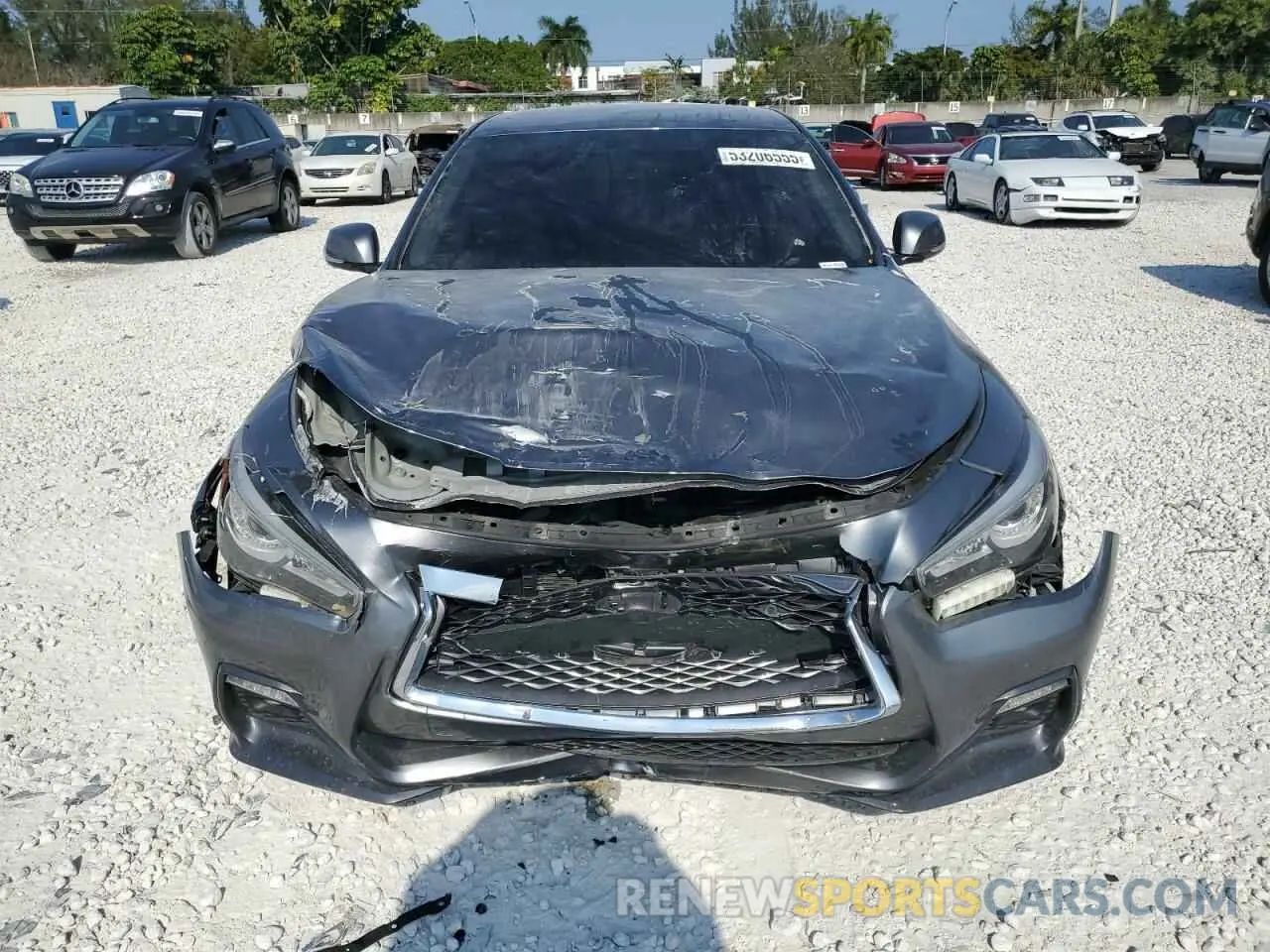 5 Photograph of a damaged car JN1EV7AP7KM519508 INFINITI Q50 2019
