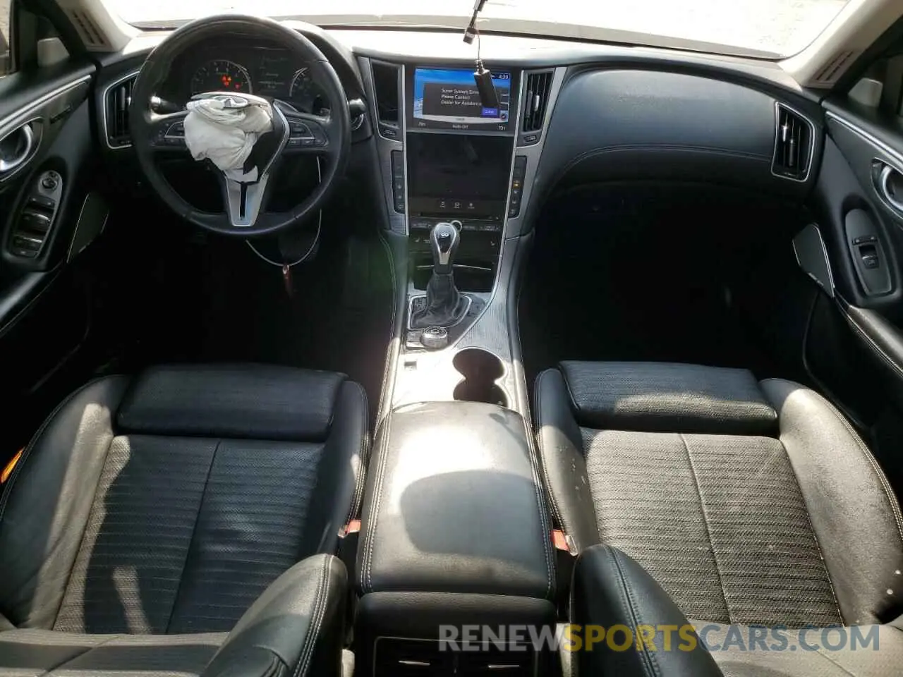8 Photograph of a damaged car JN1EV7AP7KM519508 INFINITI Q50 2019
