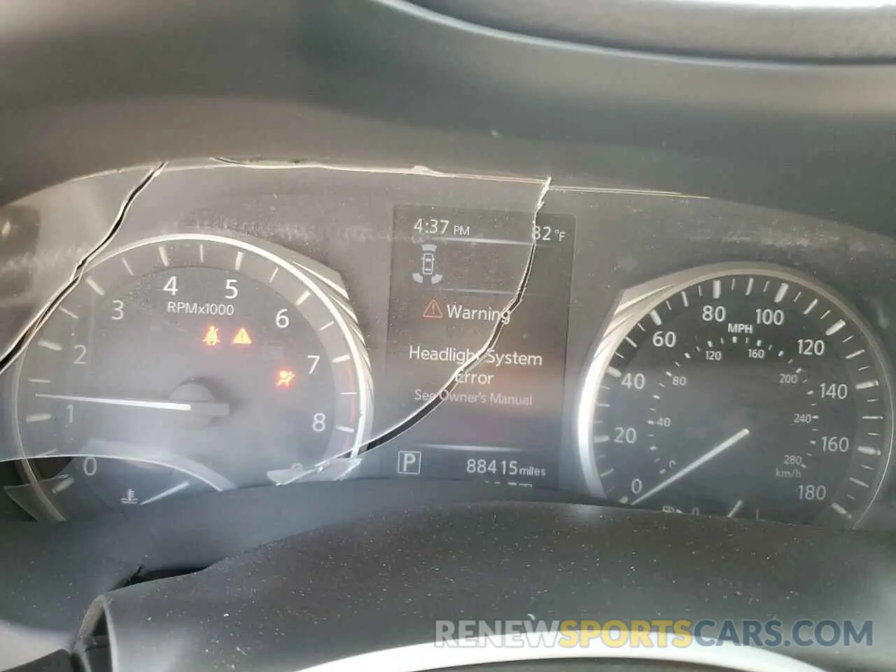 9 Photograph of a damaged car JN1EV7AP7KM519508 INFINITI Q50 2019