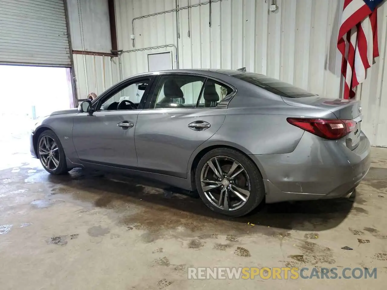 2 Photograph of a damaged car JN1EV7AP7KM540939 INFINITI Q50 2019