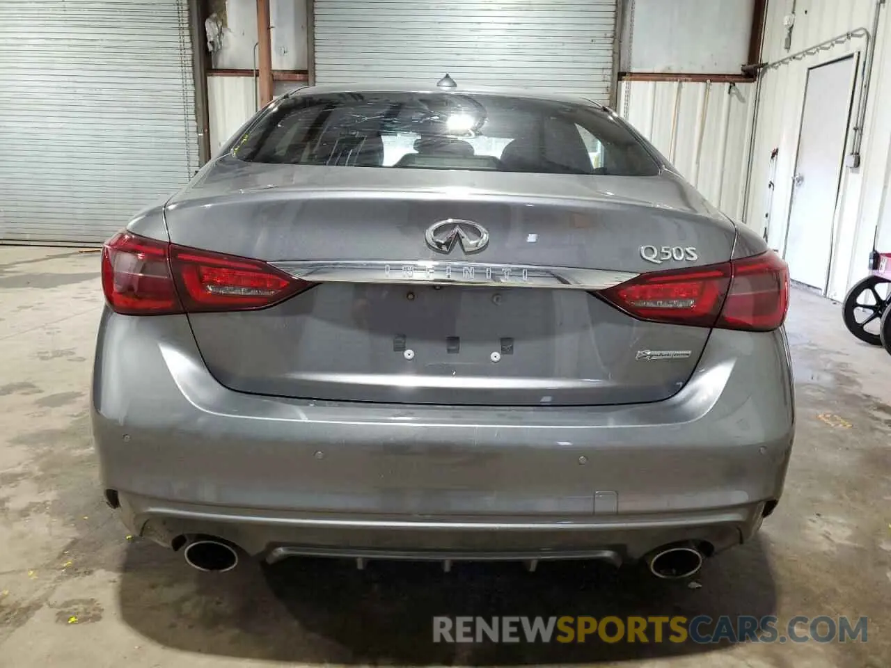6 Photograph of a damaged car JN1EV7AP7KM540939 INFINITI Q50 2019