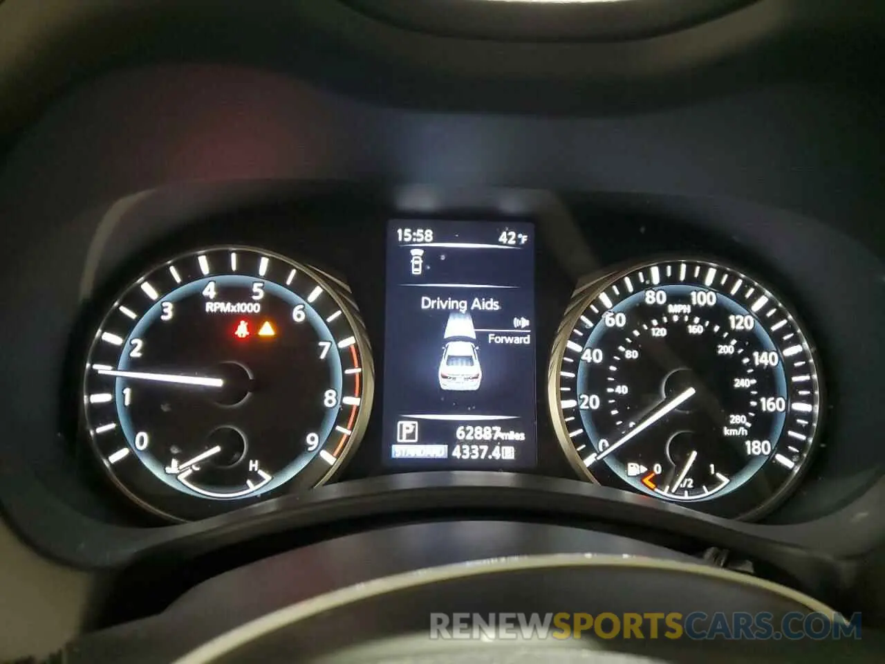 9 Photograph of a damaged car JN1EV7AP7KM540939 INFINITI Q50 2019