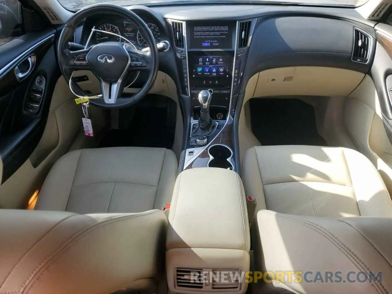 8 Photograph of a damaged car JN1EV7AP8KM510123 INFINITI Q50 2019