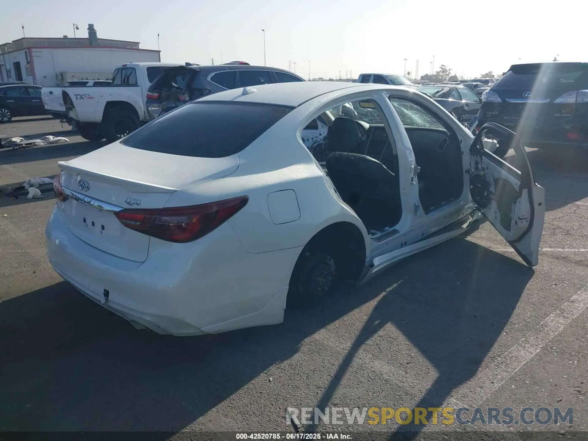 4 Photograph of a damaged car JN1EV7AP8KM514771 INFINITI Q50 2019