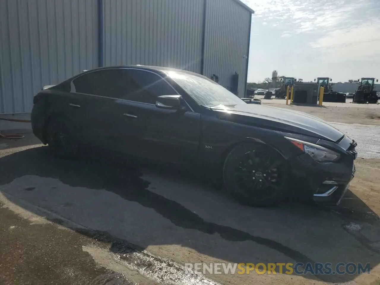 4 Photograph of a damaged car JN1EV7AP8KM514835 INFINITI Q50 2019