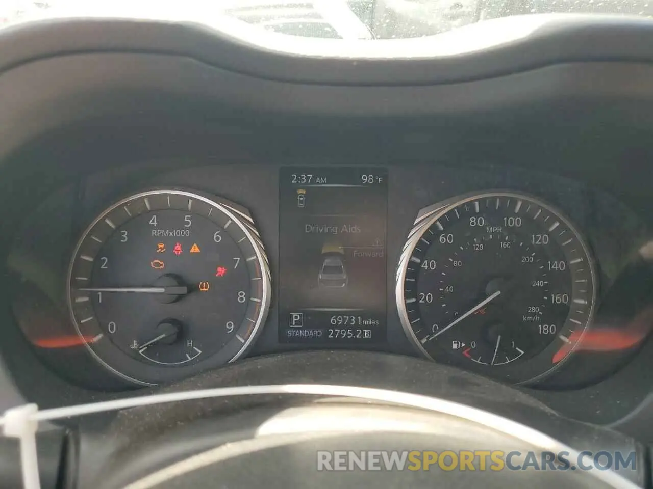 9 Photograph of a damaged car JN1EV7AP8KM514835 INFINITI Q50 2019