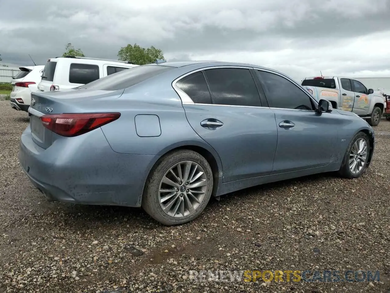 3 Photograph of a damaged car JN1EV7AP8KM515953 INFINITI Q50 2019