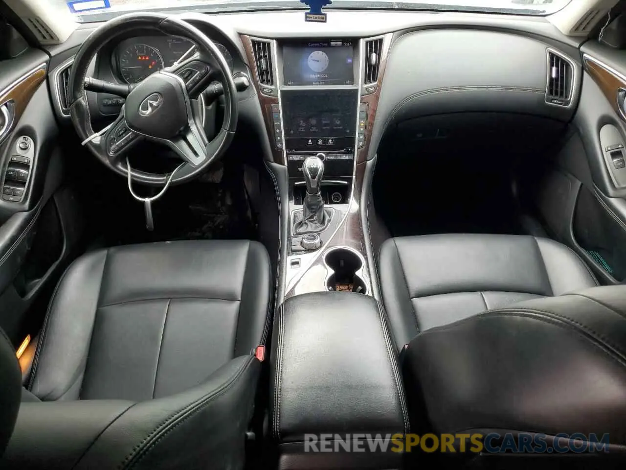 8 Photograph of a damaged car JN1EV7AP8KM515953 INFINITI Q50 2019