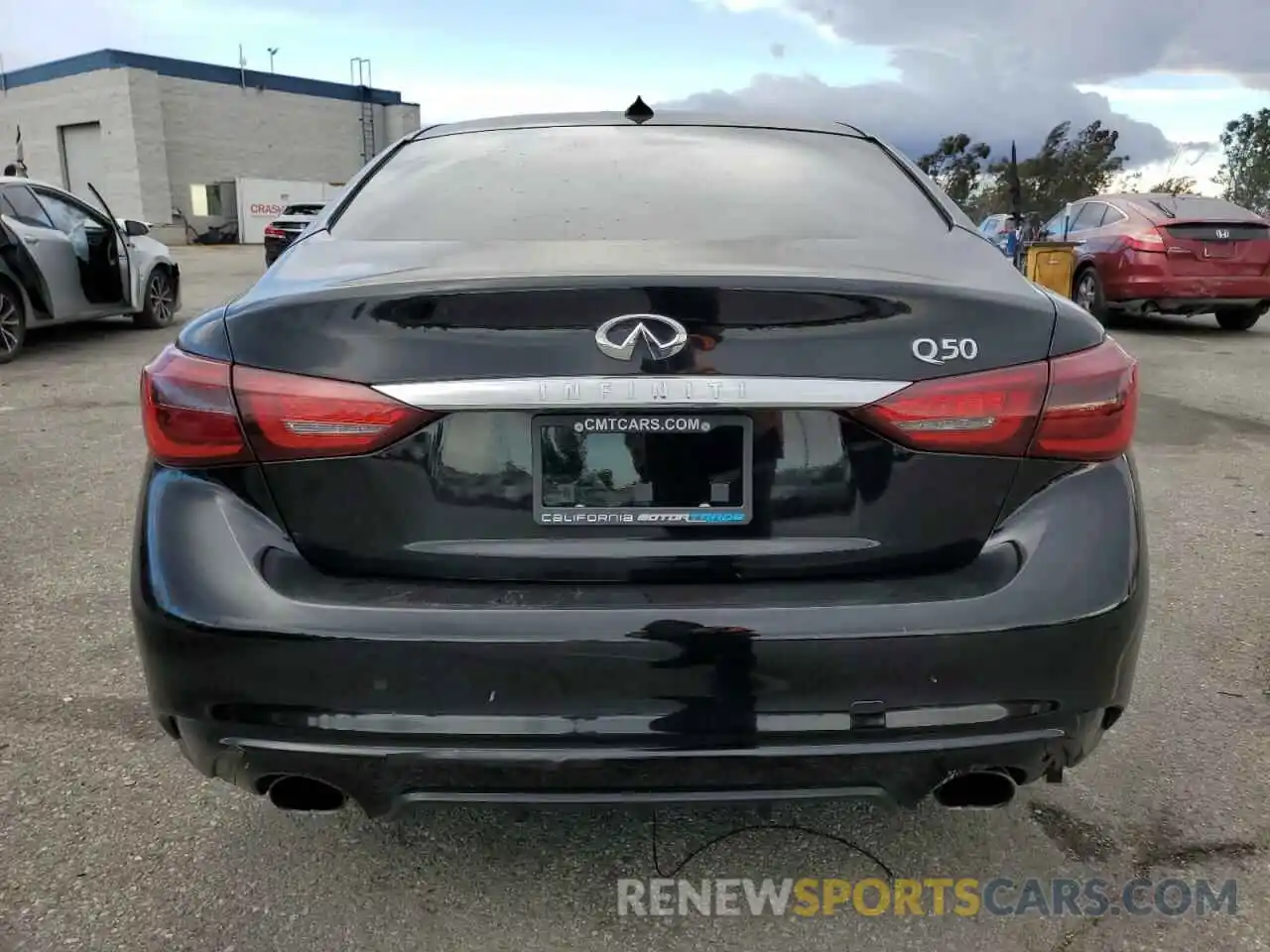 6 Photograph of a damaged car JN1EV7AP8KM540352 INFINITI Q50 2019