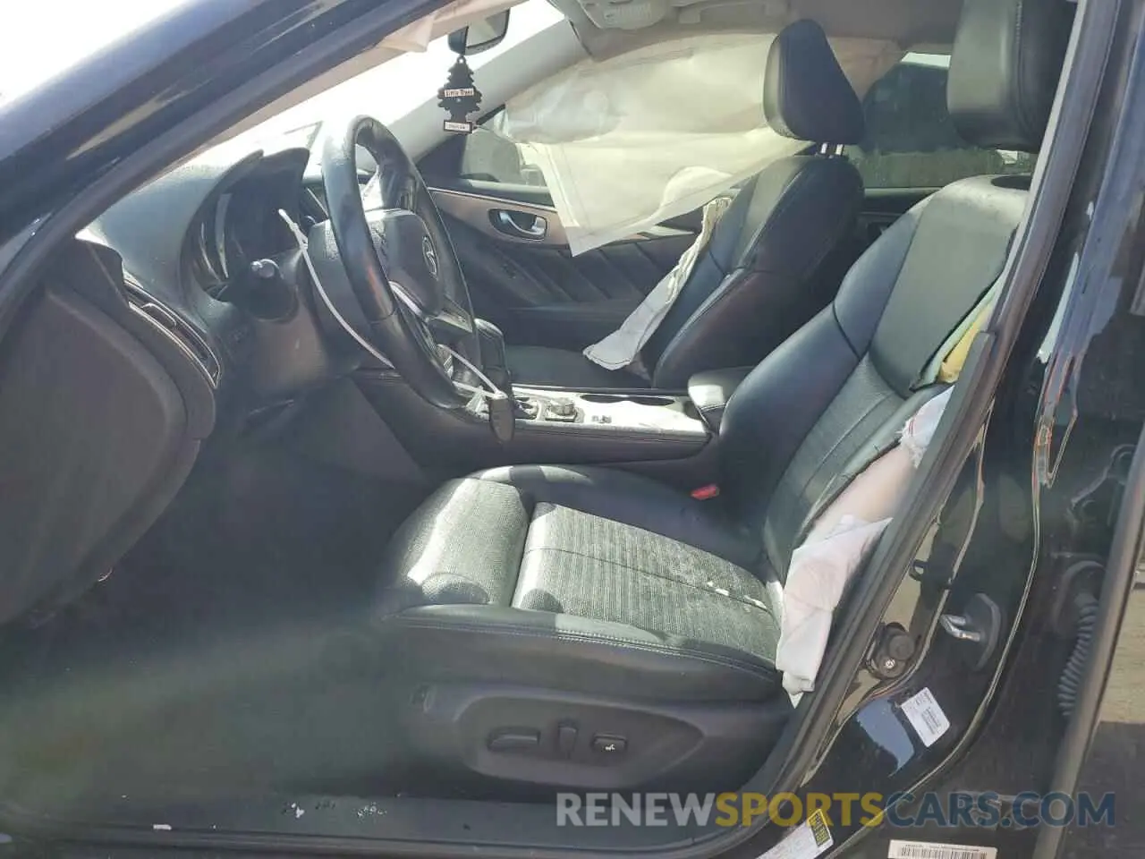7 Photograph of a damaged car JN1EV7AP8KM541341 INFINITI Q50 2019