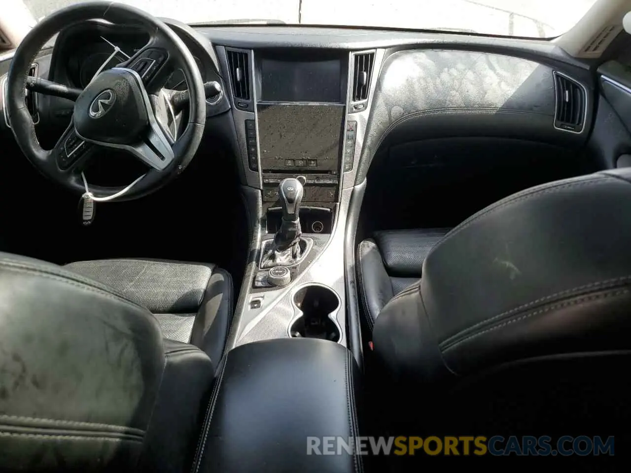 8 Photograph of a damaged car JN1EV7AP8KM541341 INFINITI Q50 2019