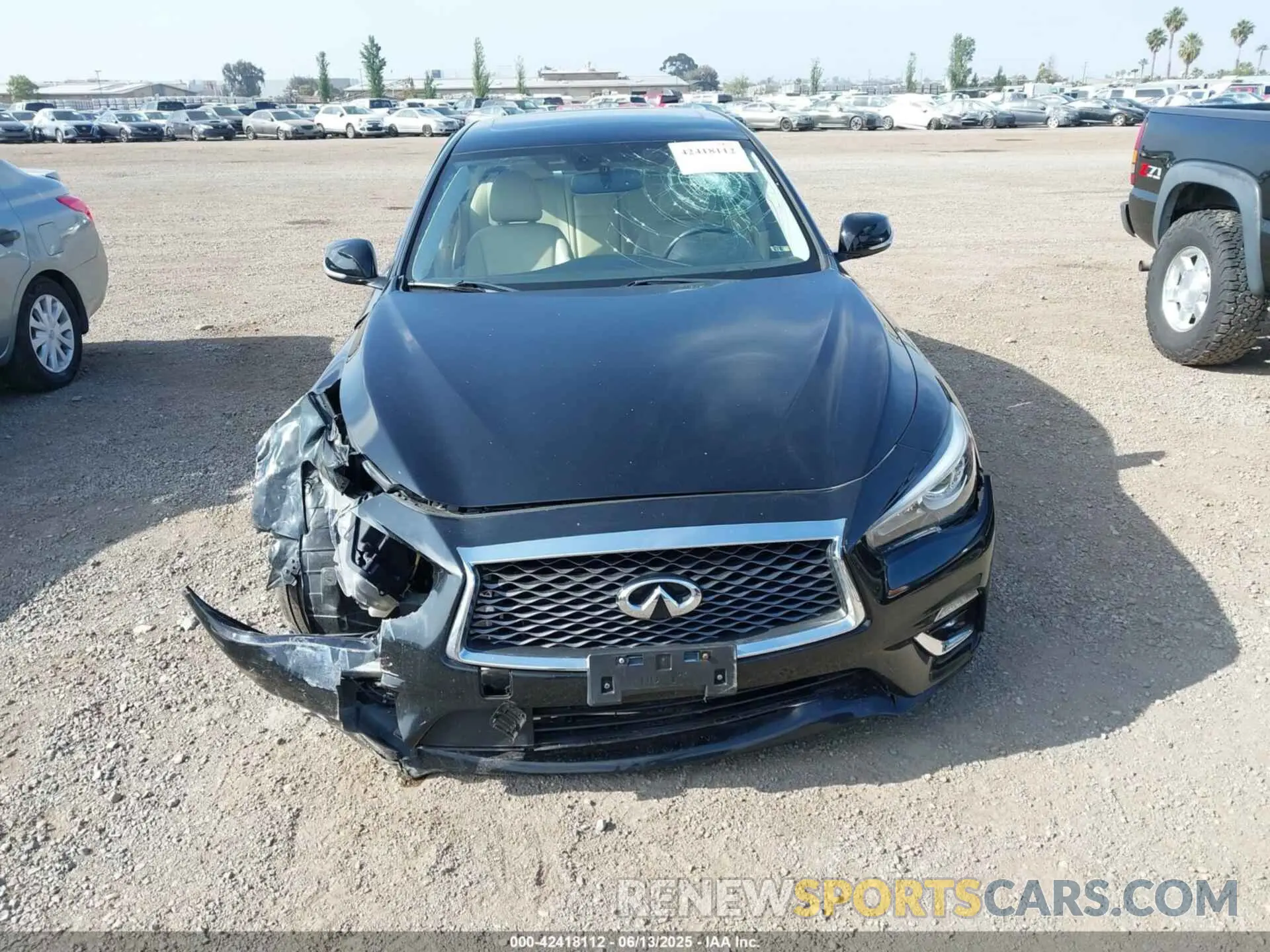 12 Photograph of a damaged car JN1EV7AP8KM543395 INFINITI Q50 2019