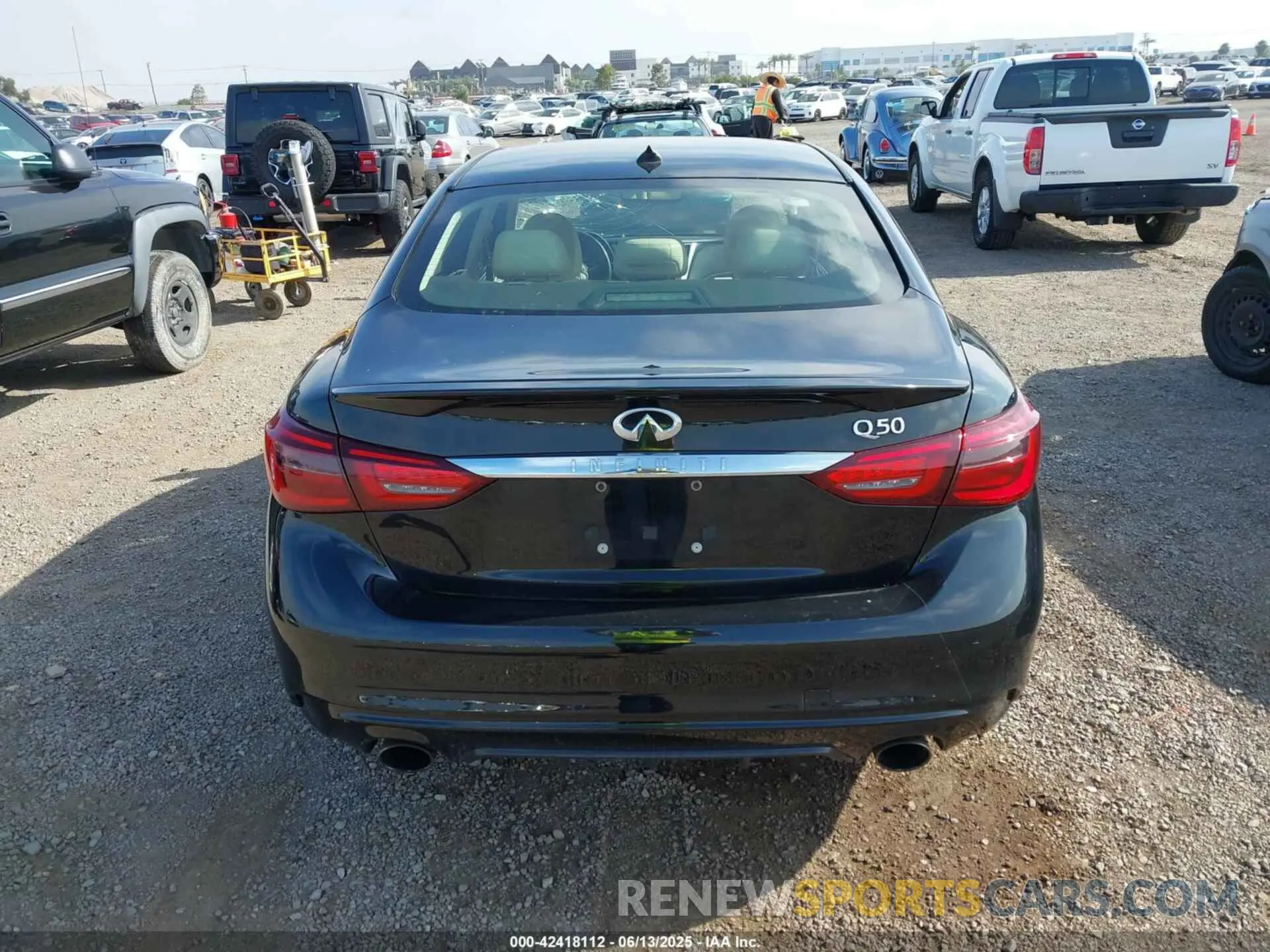16 Photograph of a damaged car JN1EV7AP8KM543395 INFINITI Q50 2019