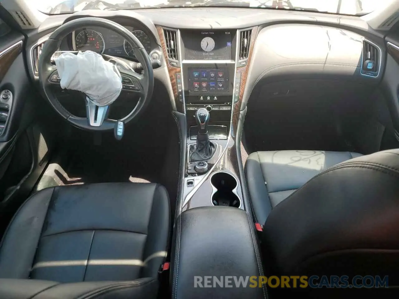 8 Photograph of a damaged car JN1EV7AP9KM513807 INFINITI Q50 2019