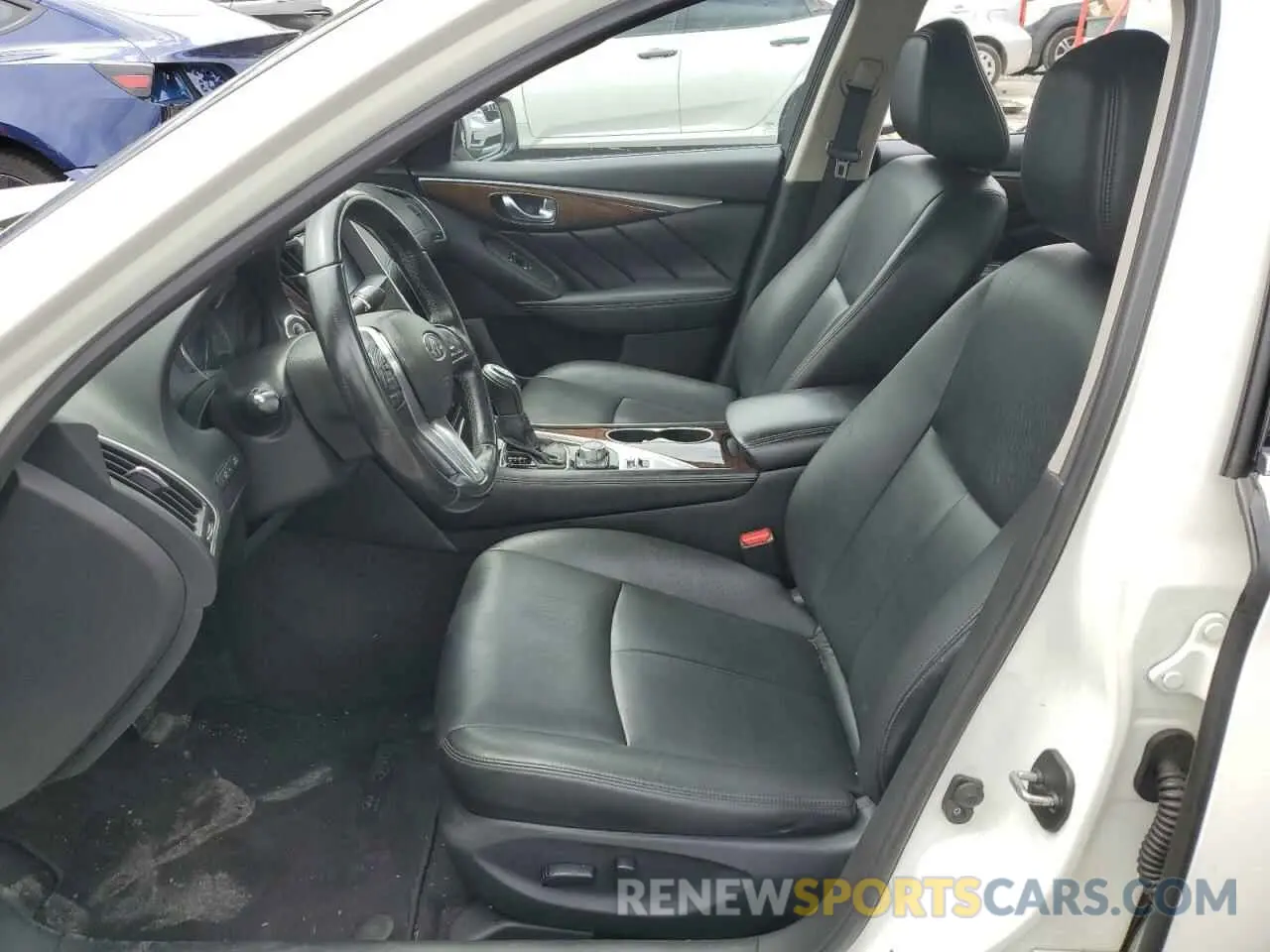7 Photograph of a damaged car JN1EV7AP9KM514889 INFINITI Q50 2019