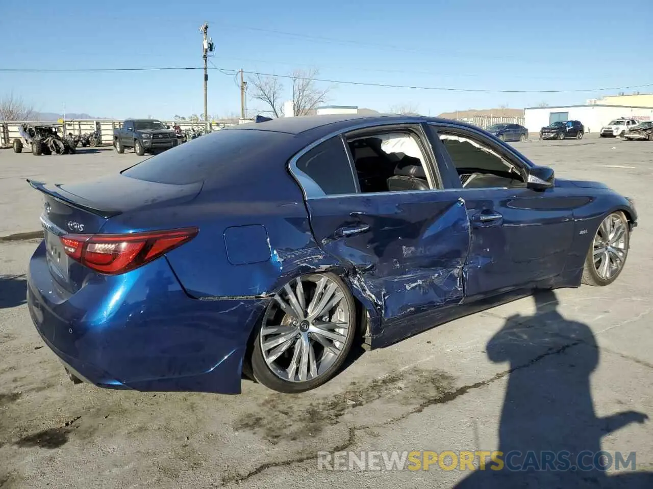 3 Photograph of a damaged car JN1EV7AP9KM515217 INFINITI Q50 2019