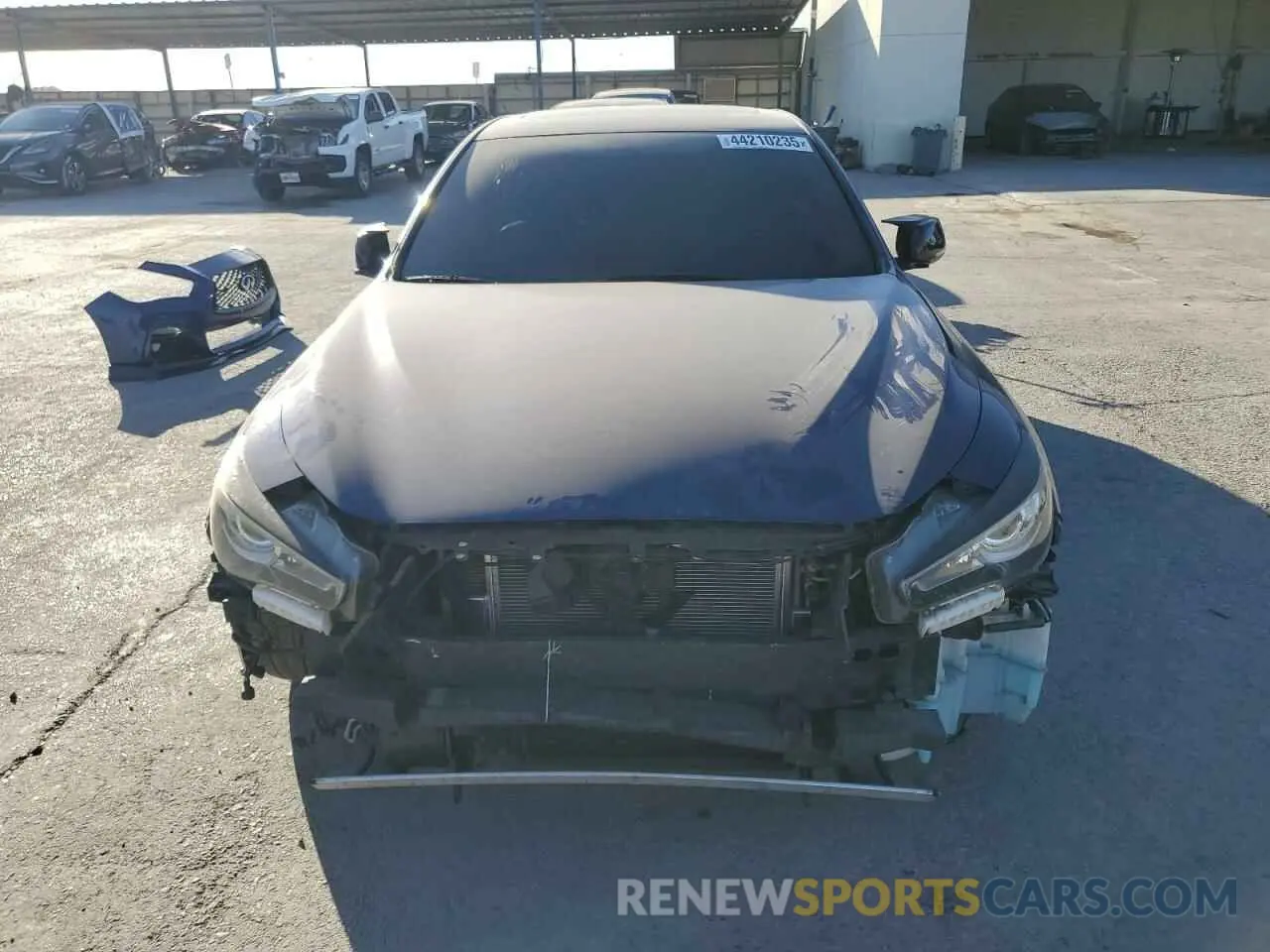 5 Photograph of a damaged car JN1EV7AP9KM515217 INFINITI Q50 2019