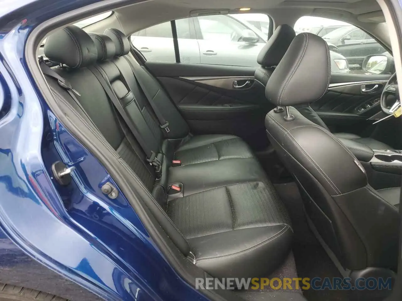 10 Photograph of a damaged car JN1EV7AP9KM515945 INFINITI Q50 2019