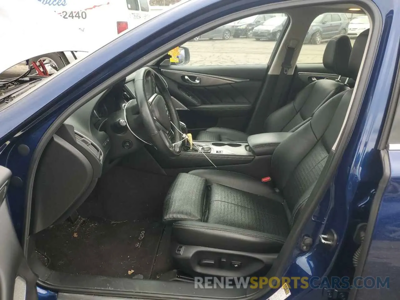 7 Photograph of a damaged car JN1EV7AP9KM515945 INFINITI Q50 2019